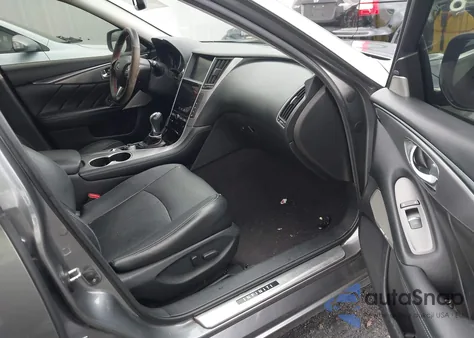 2017 Infiniti Q50 2.0T Premium from USA, damaged, VIN JN1CV7AP0HM640123